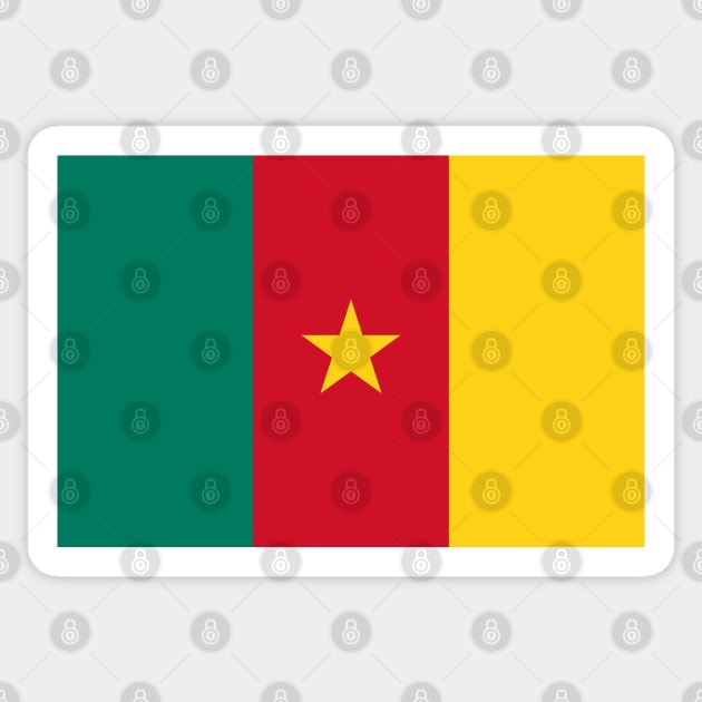 Flag of Cameroon Sticker by COUNTRY FLAGS